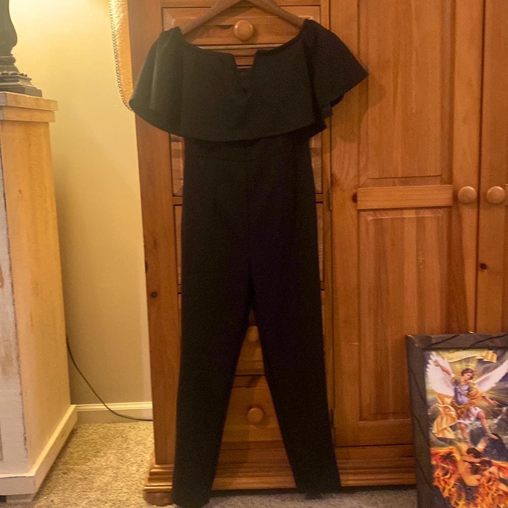 One piece dressy black jumper - Picture 1 of 3